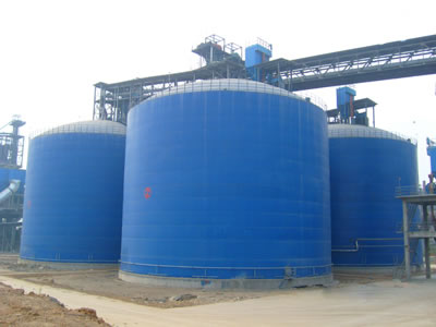 如皋水泥钢板库改造