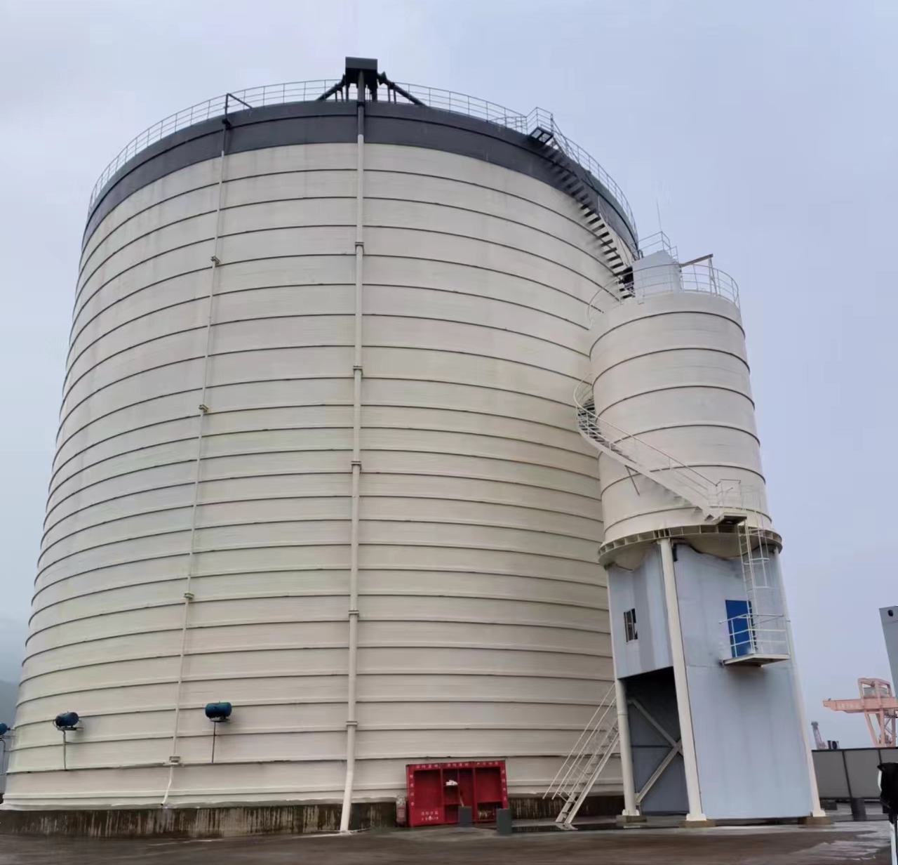 如皋10万吨水泥钢板库